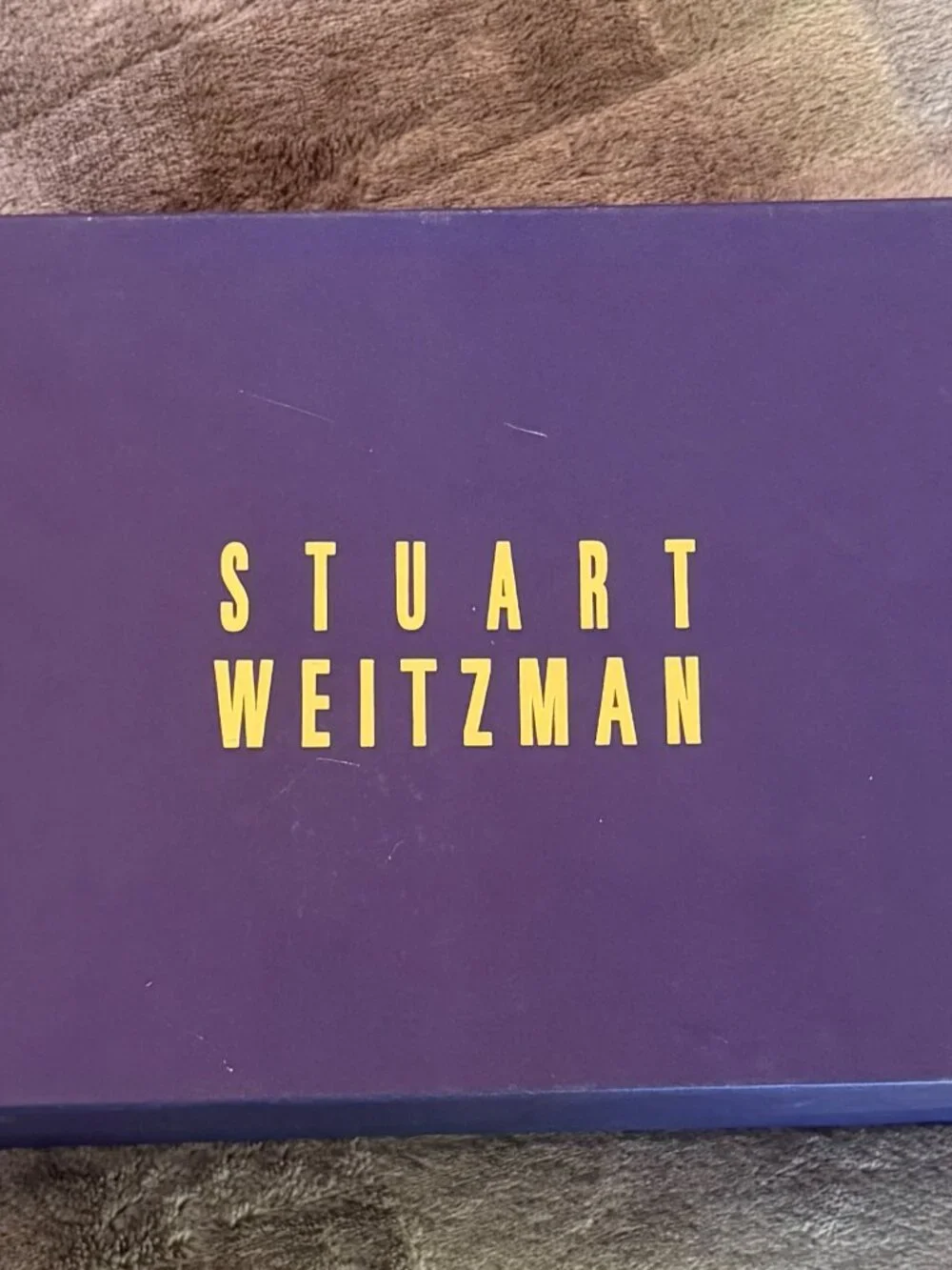 Stuart Weitzman Purple Satin Platform Heels – Women's Size 10